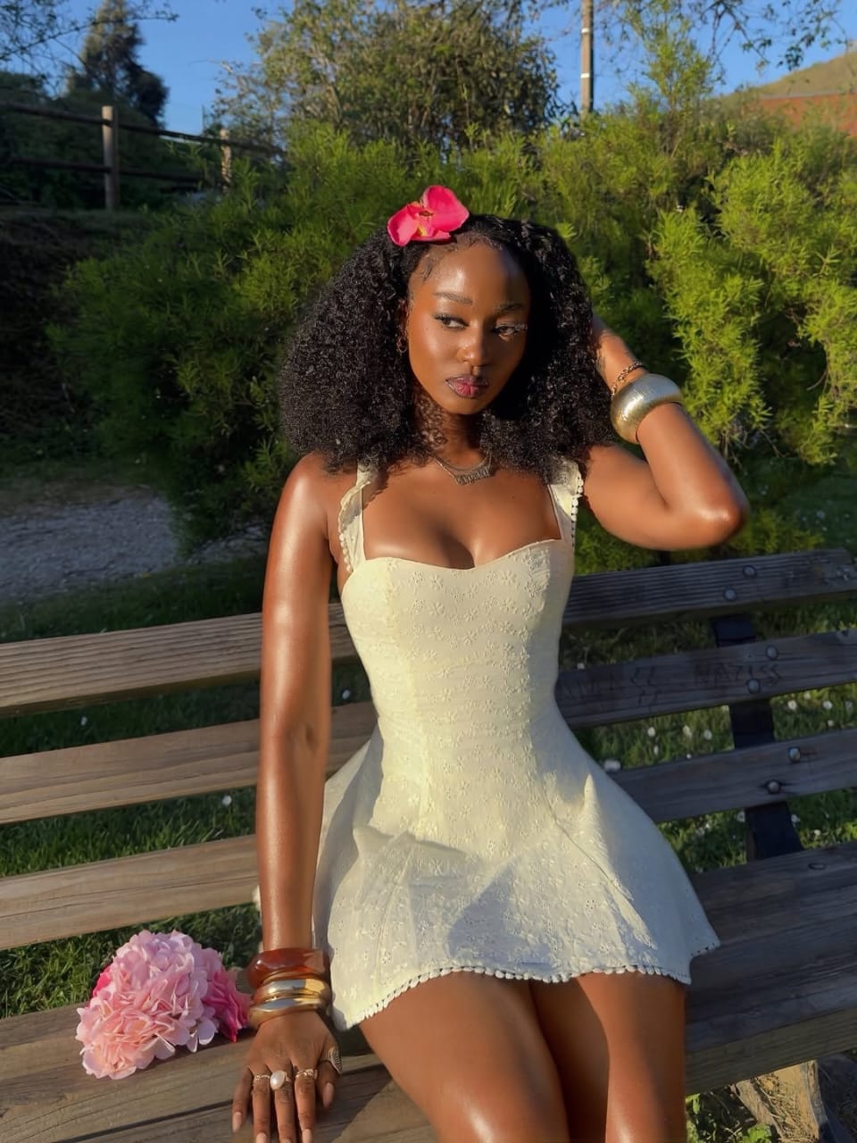 White short party gowns ?
