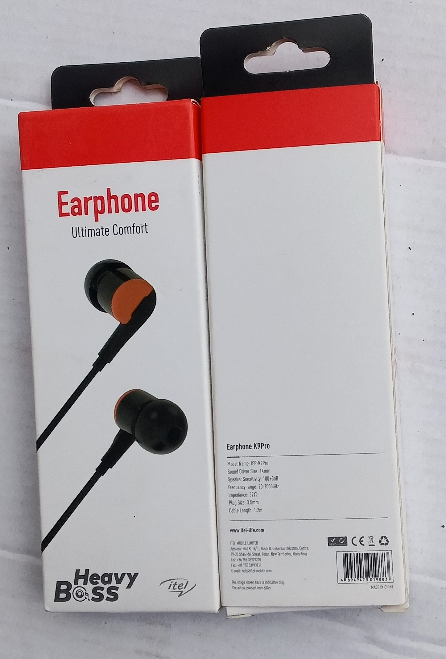 Itel earpiece