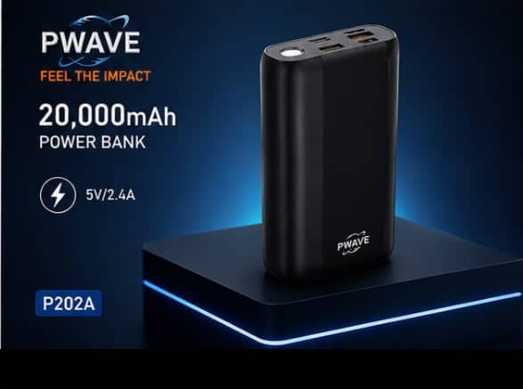 PWAVE P202A - 20,000mAh Power Bank